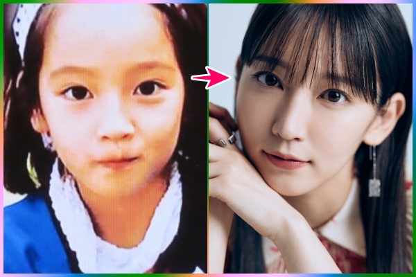 幼少期と2025年の吉岡里穂